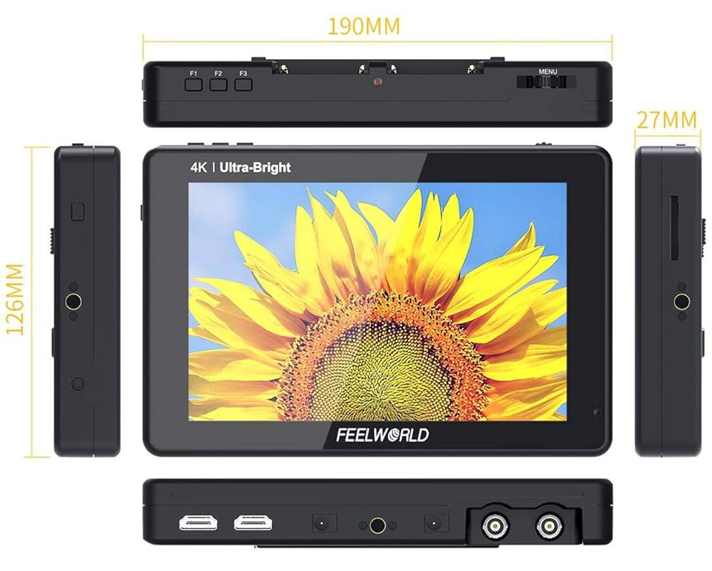 FEELWORLD LUT7S モニター 7インチ 2200nit 動作確認済み Amazon.com : FEELWORLD LUT7S PRO 7 Inch Ultra Bright